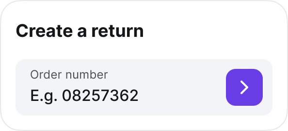 flowpointai create a return - order number